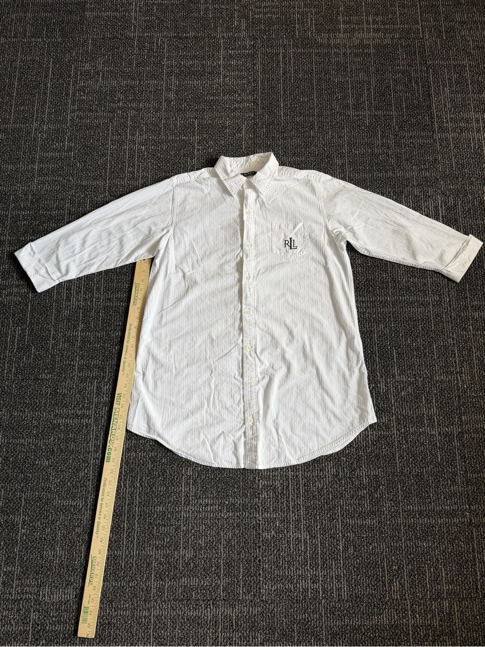 Lauren Ralph Lauren Cotton Jacquard White Medium